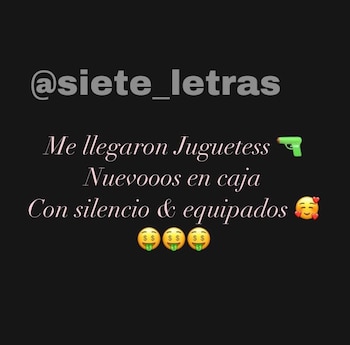 Captura de pantalla sobre una