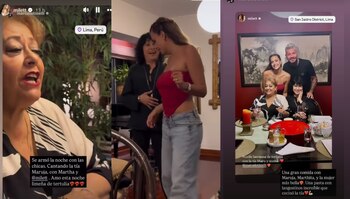 Marcelo Tinelli disfruta de cena