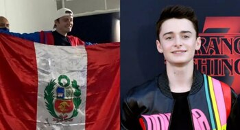 Noah Schnapp bailó festejo en