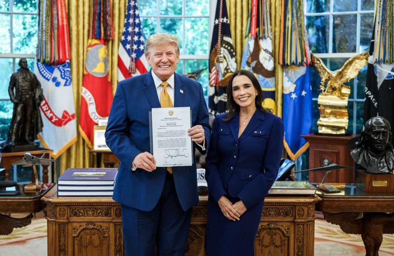 María Consuelo Araújo se acredita en Washington y abre nueva etapa con Trump