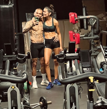 Dani Alves con su ex