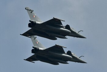 FOTO DE ARCHIVO: Cazas Rafale