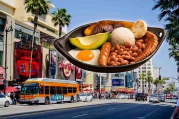 Restaurante colombiano estaría cobrando platos