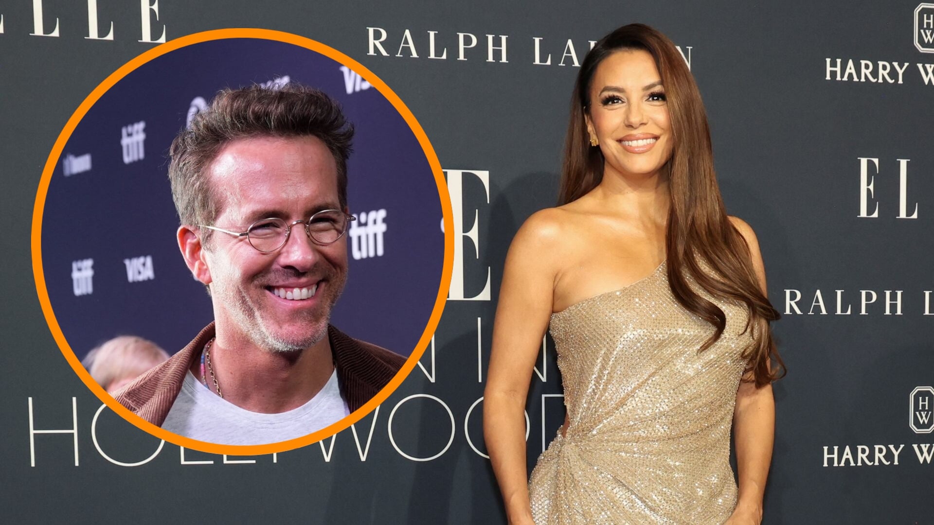 Eva Longoria reveló que Ryan Reynolds le hizo una advertencia tras asociarse. (Créditos: REUTERS/Mario Anzuoni. REUTERS/Mark Blinch)