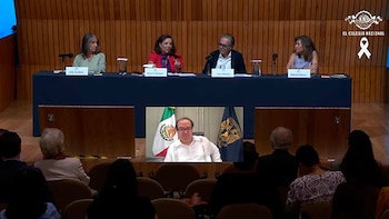 Rector Leonardo Lomelí participó en el conversatorio de manera remota