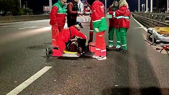 La víctima fue asistida por