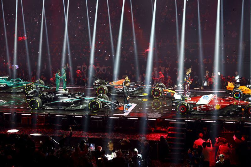 Cadillac será la escudería más reciente en anunciar la presentación de su monoplaza para la temporada 2026, que se dará a conocer durante el Super Bowl el 8 de febrero.(REUTERS/Andrew Boyers)