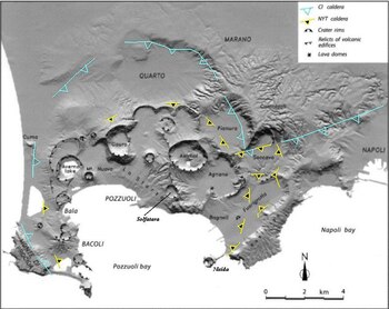 La zona volcánica d de