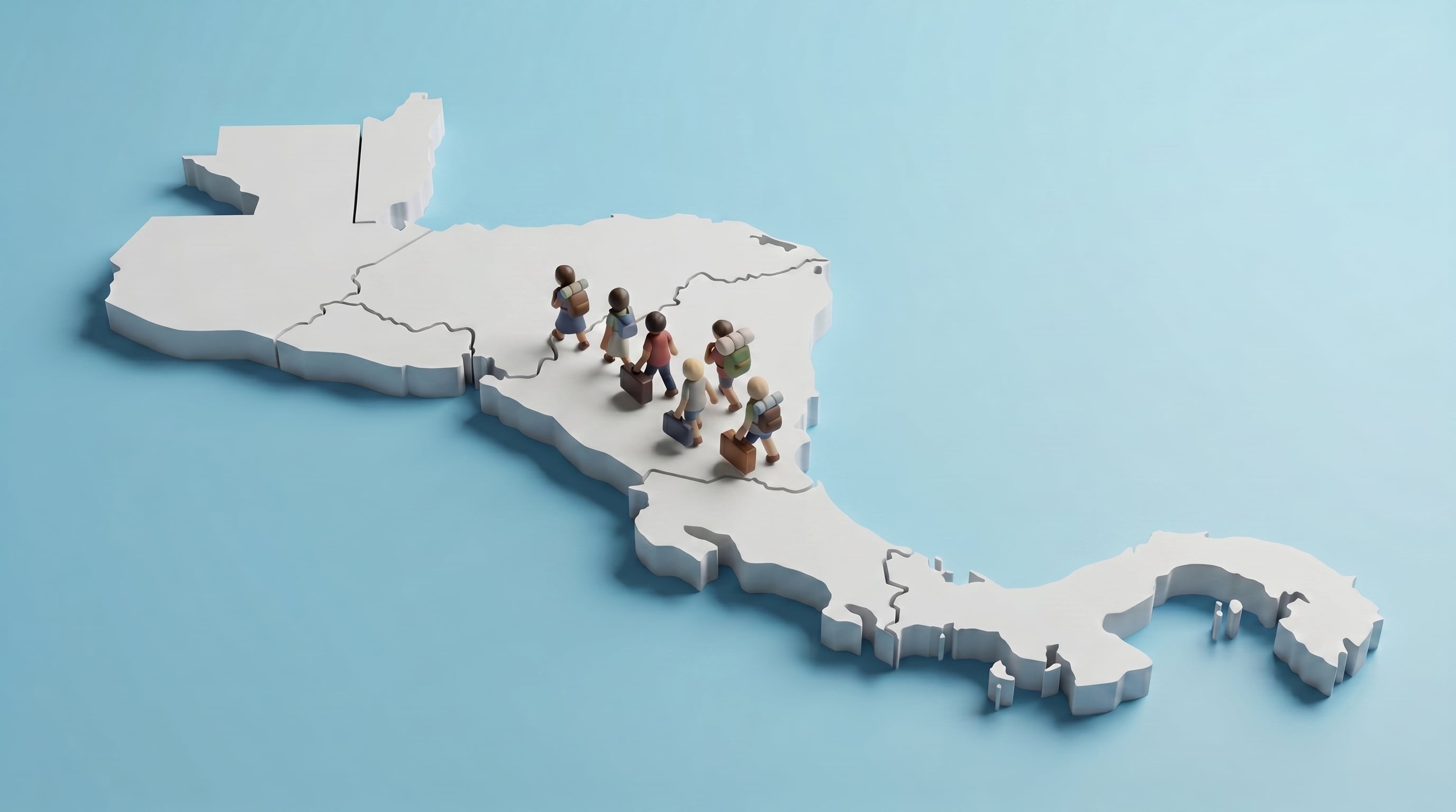Al menos 838.363 nicaragüenses salieron de Nicaragua entre 2018 y 2024 por la represión, la persecución política y el cierre de los espacios cívicos, según el Colectivo Nicaragua Nunca Más. (Imagen Ilustrativa Infobae)
