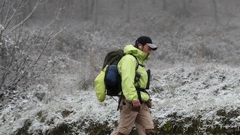 Galicia marca -8 ºC en