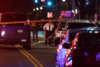 Las víctimas, un hombre y