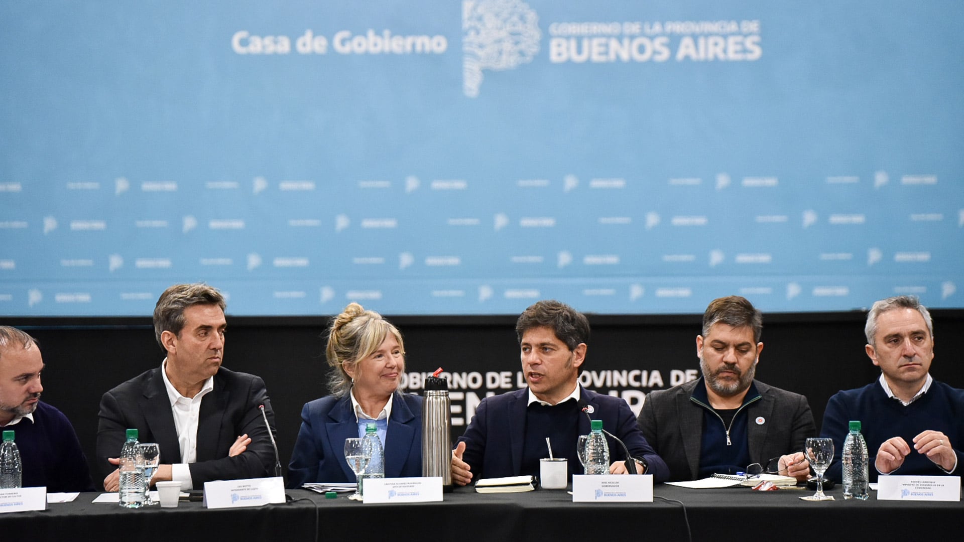 Kicillof recibió este juves a representantes de la Iglesia para coordinar la procesión a Luján y lo que será la visita del Papa