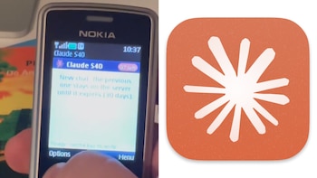 Instalan Claude, la IA de Anthropic, en un Nokia de 2007 con funciones de voz y envío de imágenes