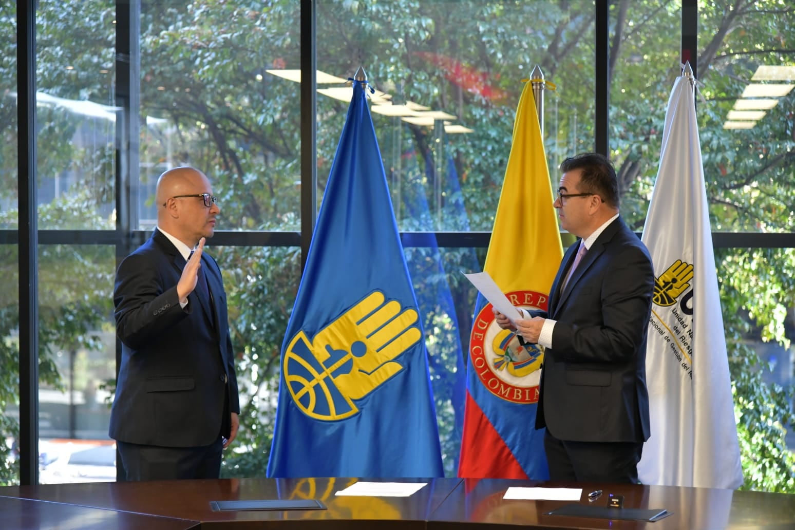 Pedro Andrés Rodríguez Melo fue asesor de la Dirección General de la Unidad Nacional para la Gestión del Riesgo de Desastres (Ungrd) cuando Olmedo López estaba a cargo - crédito Ungrd