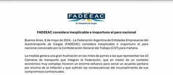 La Federación Argentina de Entidades