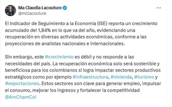 María Claudia Lacouture, presidenta ejecutiva