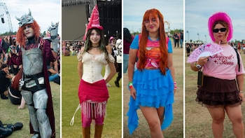 Sombreros vaqueros, rosa y guiños