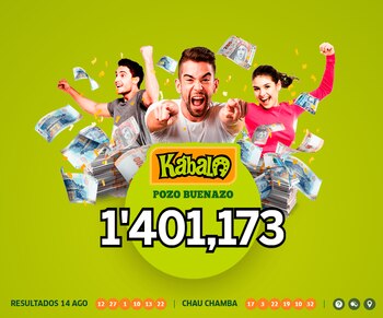 Sorteo Kábala - Jueves 14