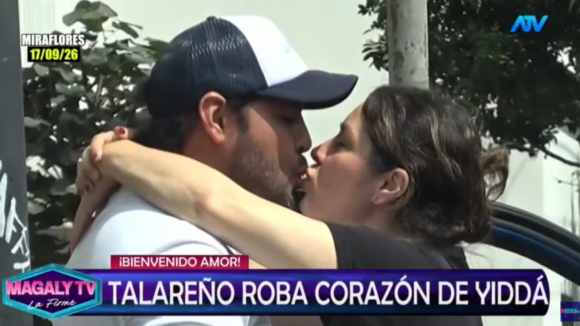 Las cámaras de un programa de espectáculos registraron a la actriz peruana junto a Giancarlo Merido Becerra, identificado en redes como Yaco Merido, durante dos salidas consecutivas. Magaly TV La Firme