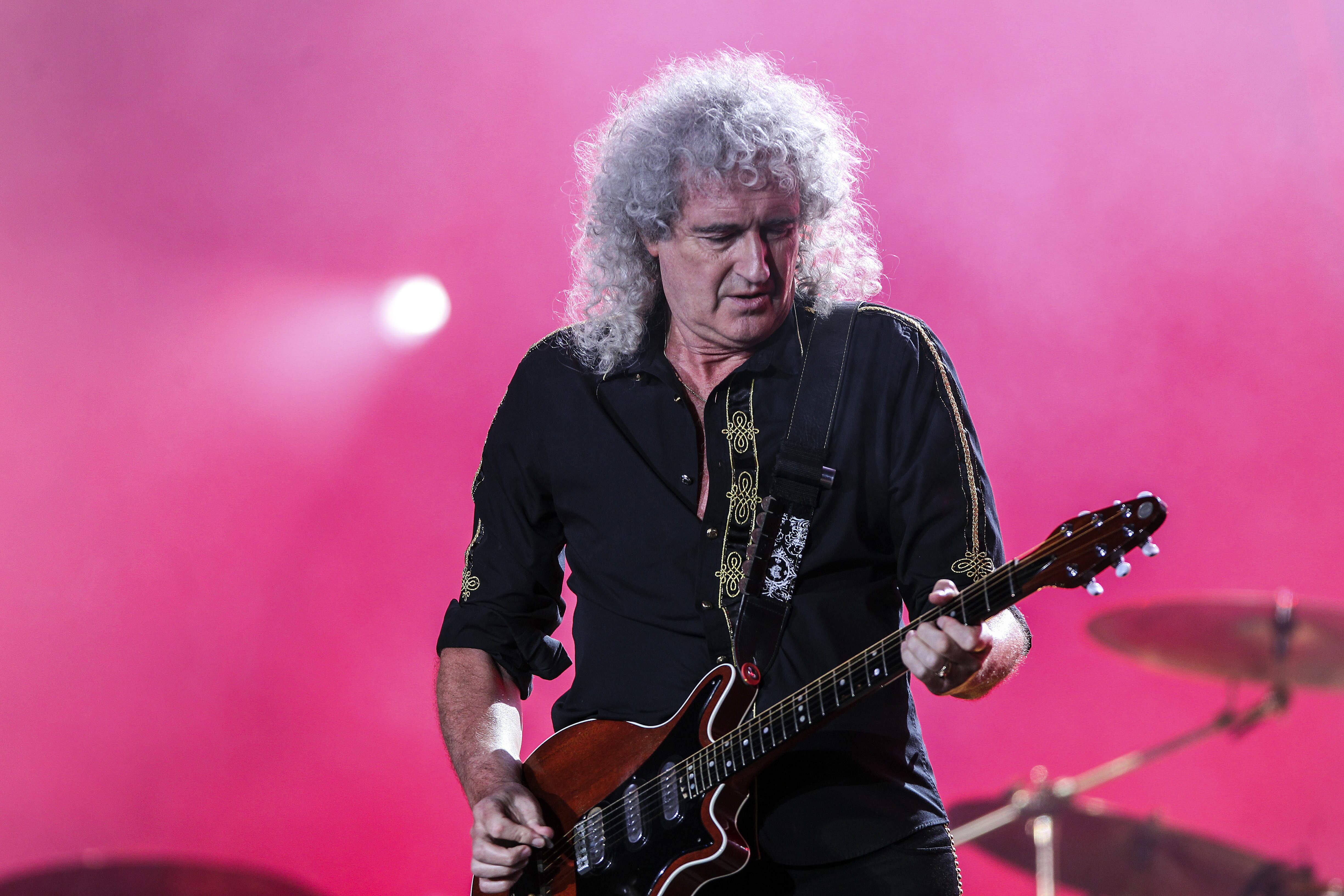 La amistad y el respeto mutuo entre Brian May y Tony Iommi abre la puerta a una posible colaboración musical (EFE/Antonio Lacerda)