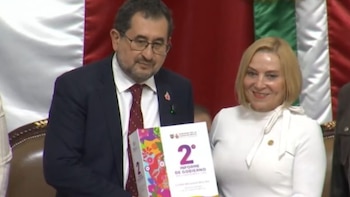 César Cravioto entrega Segundo Informe de Gobierno de Clara Brugada. | YouTube Gobierno de CDMX