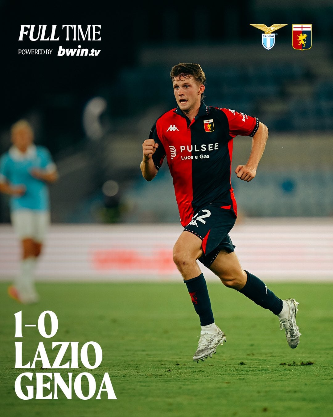 El Genoa perdió ante la Lazio en la Jornada 2 de la Serie A y sigue sin puntos ni goles en el arranque de temporada. (X/ @GenoaCFC)