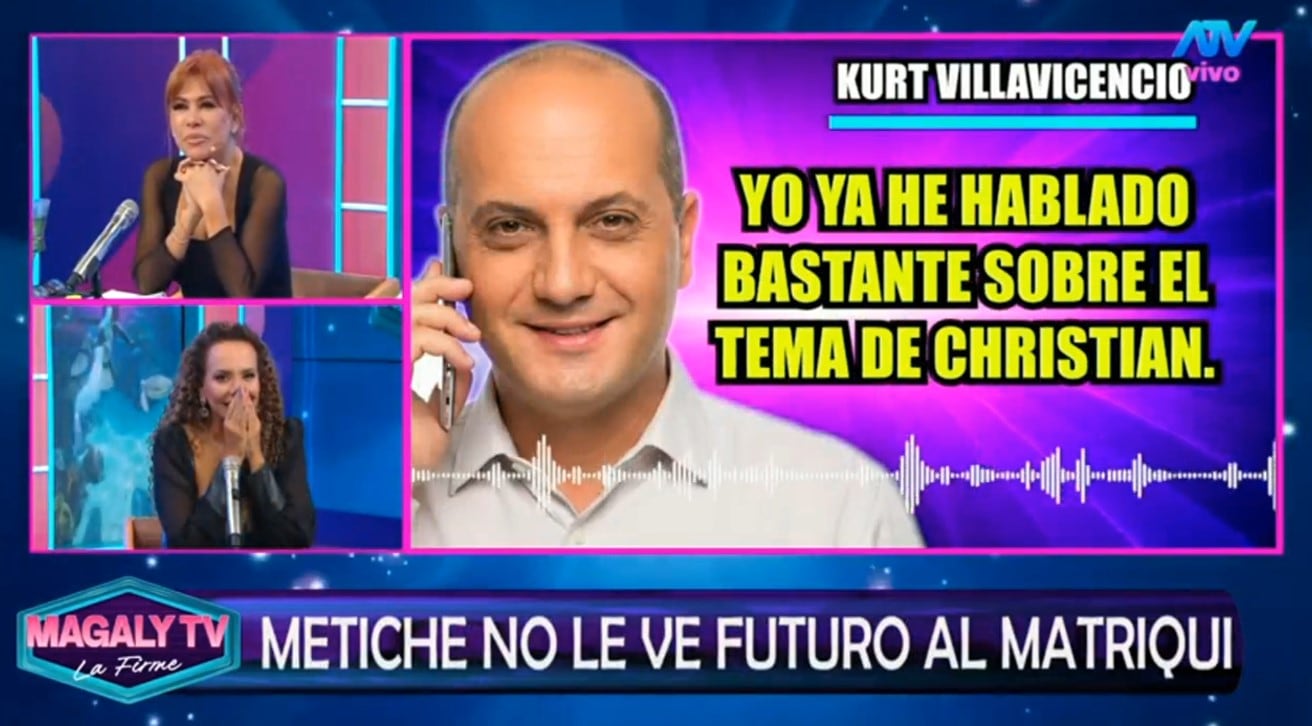 “Que se porte bien”: ‘Metiche’ exige a Christian Domínguez demostrar cambio tras boda civil. Captura: Magaly TV La Firme.