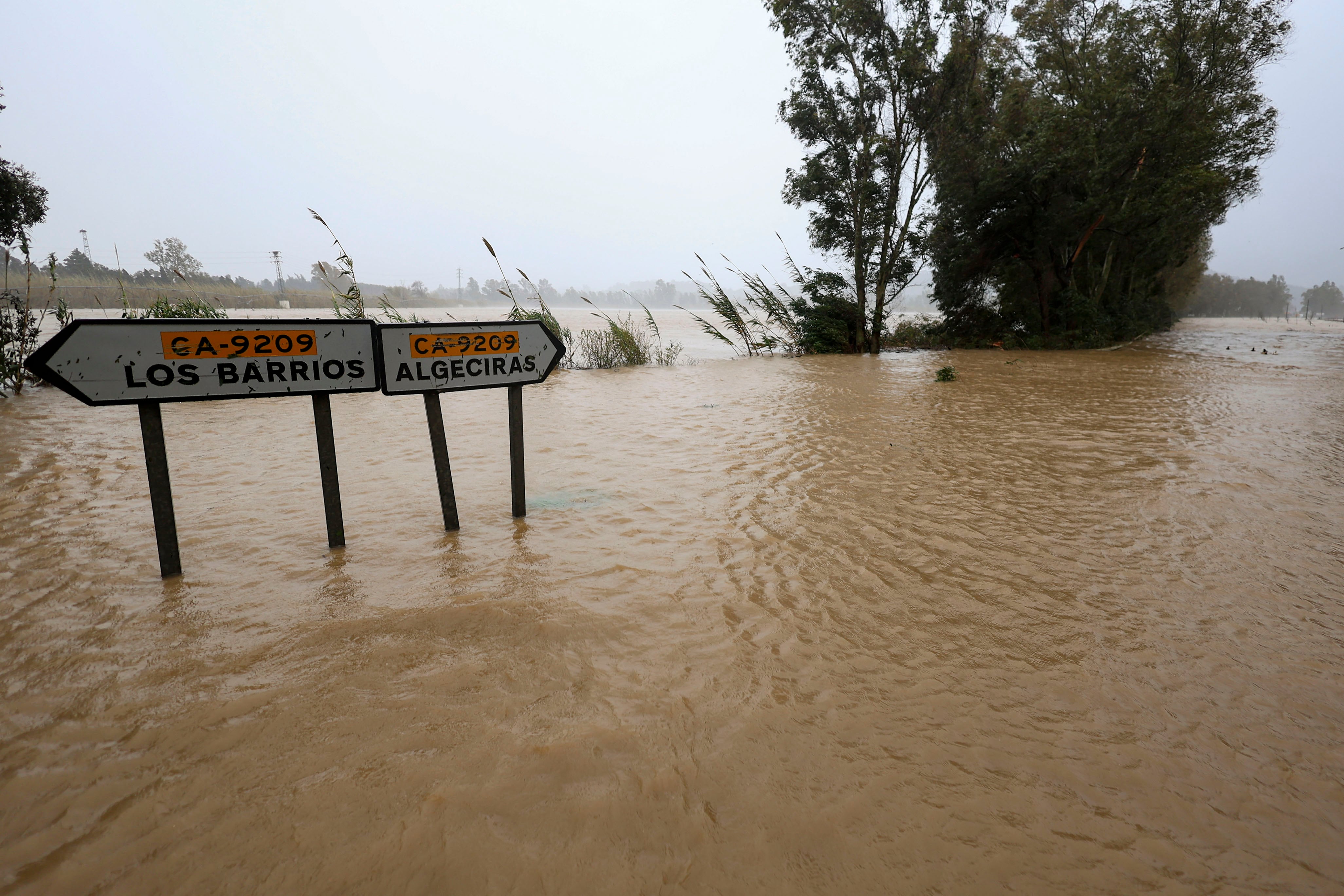 Borrasca Leonardo, en directo: última hora del temporal en Andalucía, inundaciones y más de 3.500 personas desalojadas
