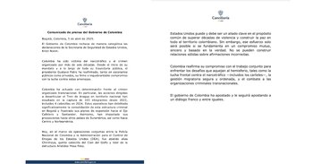 La Cancillería rechazó declaraciones de