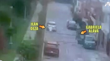 Jean Deza sale corriendo de