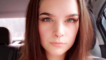 La víctima, April Logan (Facebook)