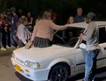 La novia del sujeto decidió