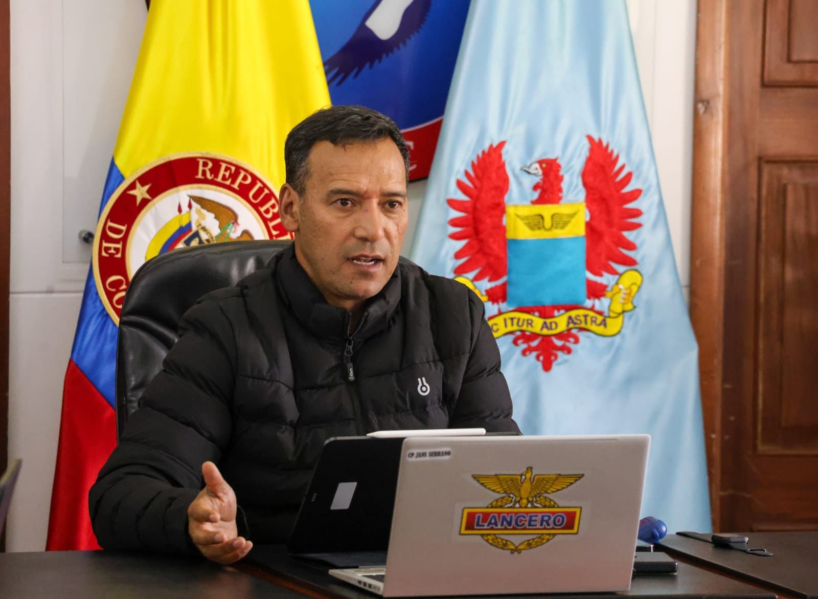 El funcionario colombiano detalló operativos recientes y la cooperación con autoridades extranjeras como parte de la agenda de seguridad bilateral - crédito Ministerio de Defensa