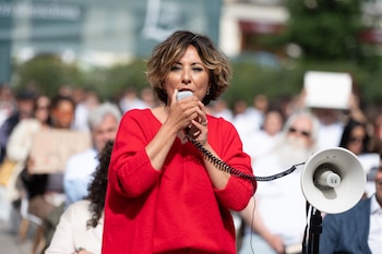 El nuevo peinado de Sonsoles Ónega (Europa Press)