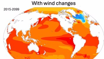 Cambios en el viento enfriarán