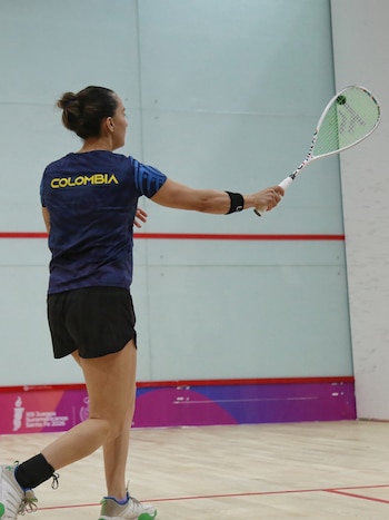 Colombia acumuló tres medallas en las pruebas de squash de los Juegos Suramericanos 2026 - crédito Comité Olímpico Colombiano
