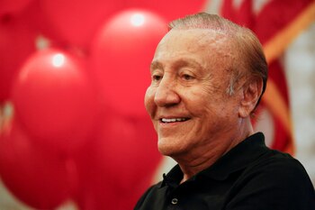 El candidato presidencial de Colombia,