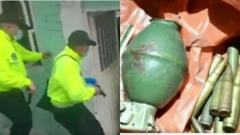 Tres personas que al parecer