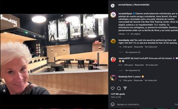 Horas antes de su muerte,