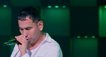 El participante tuvo cuatro estrellas rojas - crédito Emisión Yo me llamo / Caracol Televisión