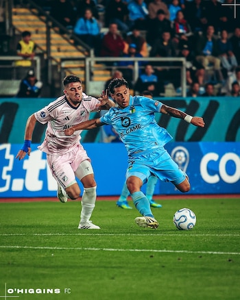 Millonarios fue inferior en gran parte del partido y sus problemas tácticos se agravaron con la expulsión de Jorge Arias - crédito O'Higgins