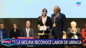 Magaly Medina es homenajeada en La Molina y Anthony Choy sorprende con inesperado piropo: “Las chicas más bonitas son de Venus”. Captura: Magaly TV La Firme.