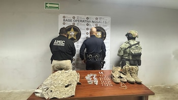 Autoridades aseguran droga y equipo