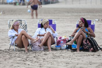 Los atuendos en las playas