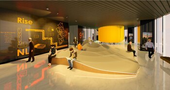 Así se vería el mirador