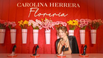 Marcela Kloosterboer en la Florería