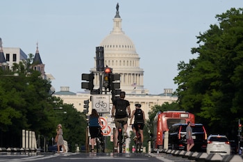 Washington, D.C. se prepara para un miércoles récord con temperaturas que podrían llegar a los 38°C. (REUTERS/Craig Hudson)