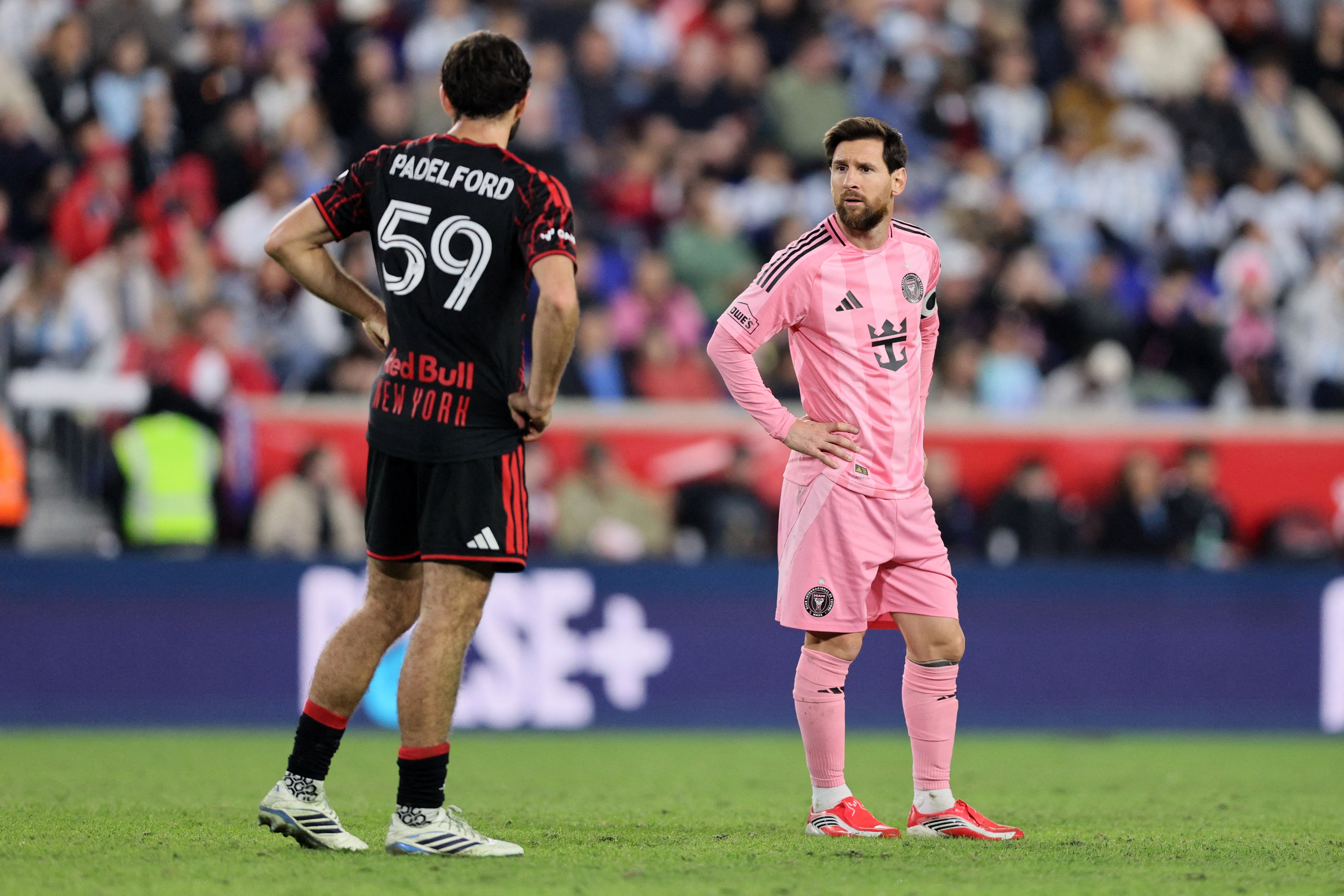 El rosarino cortó su racha de 12 partidos con participación directa en goles (Photo by Caean Couto / GETTY IMAGES NORTH AMERICA / Getty Images via AFP)
