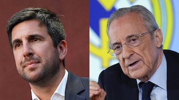 Dos modelos opuestos para el futuro del Real Madrid: Florentino Pérez y Enrique Riquelme presentan sus candidaturas al socio
