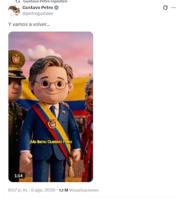 - crédito @petrogustavo/X